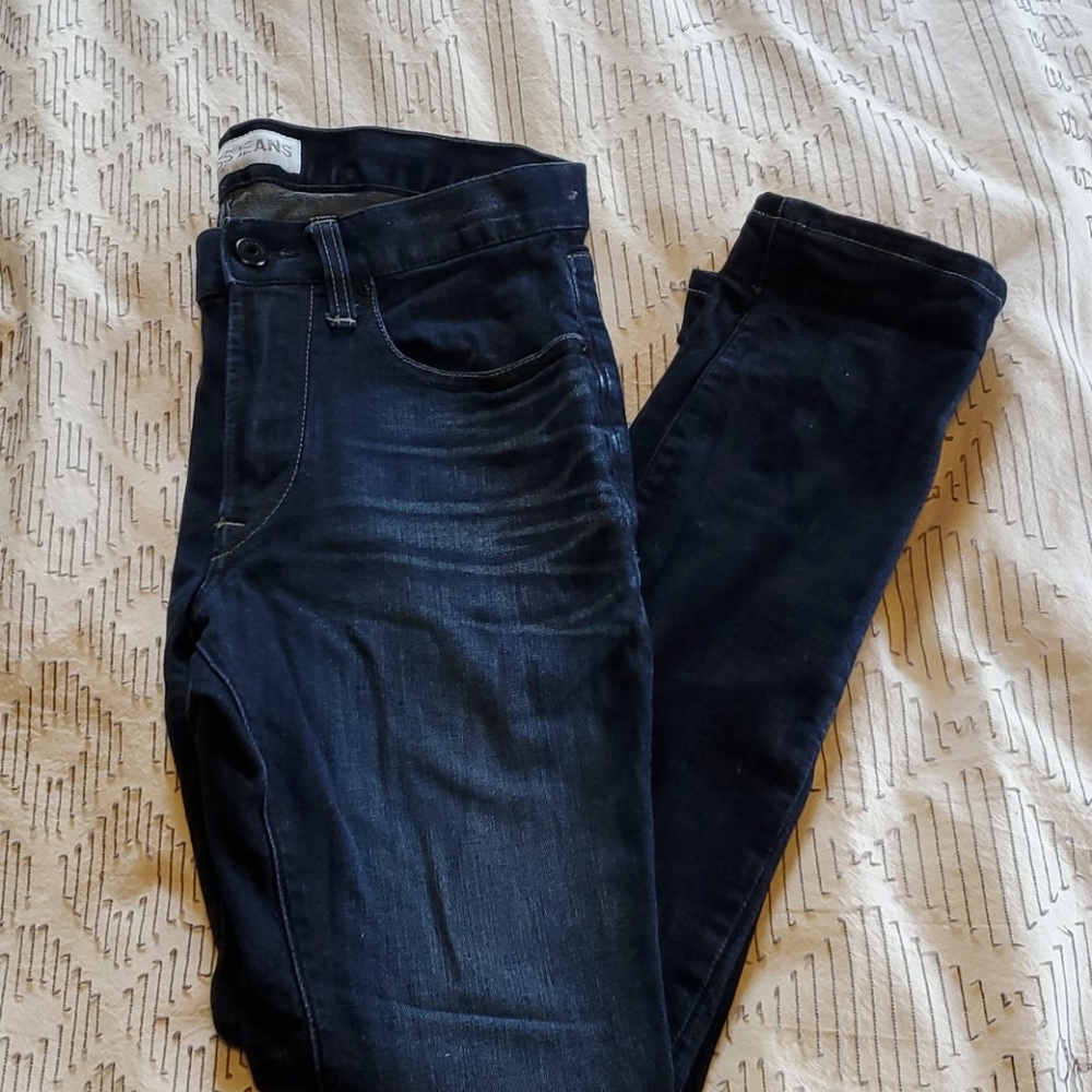Express Alec Super Skinny jeans, dark wash